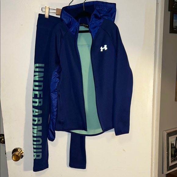 Under Armour Kids Blue Jacket - Picture 1 of 1
